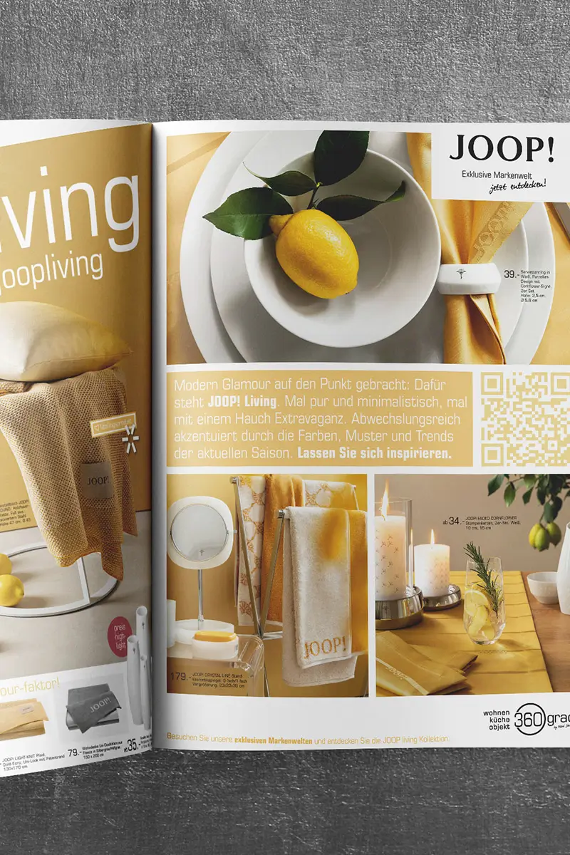 moebel jaehnichen prospekt mockup innenseiten